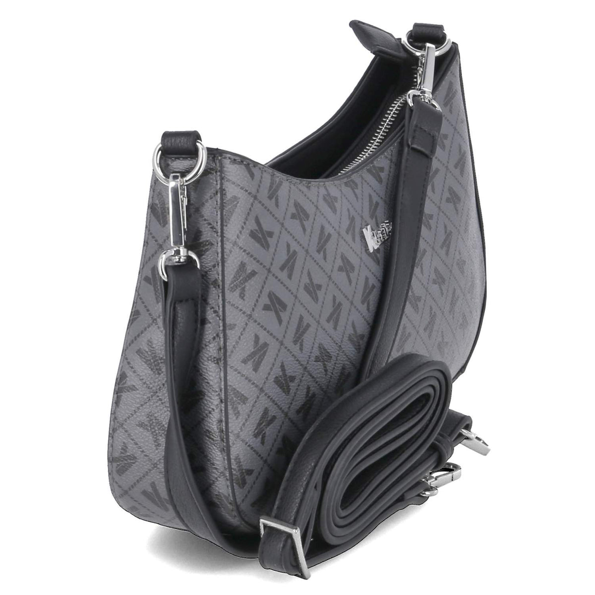 Schultertasche Grau