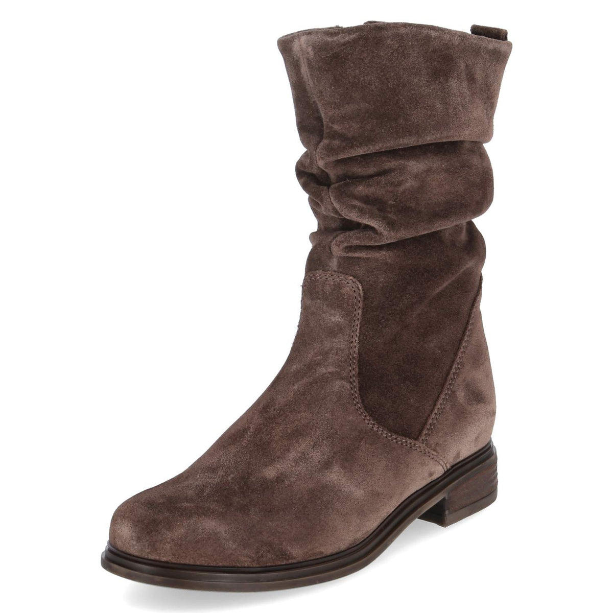 Slouchy Boots Braun