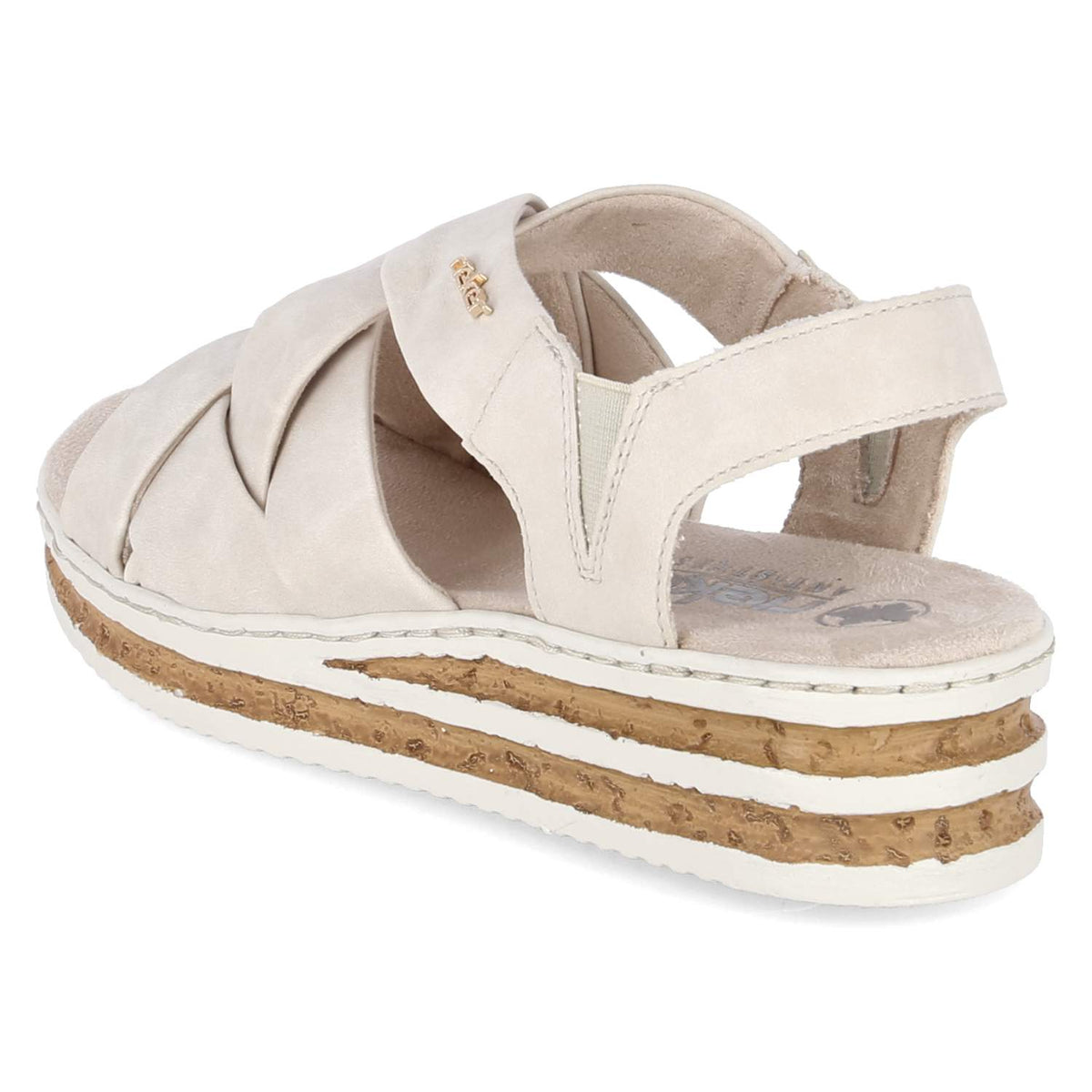 Sandalen Beige