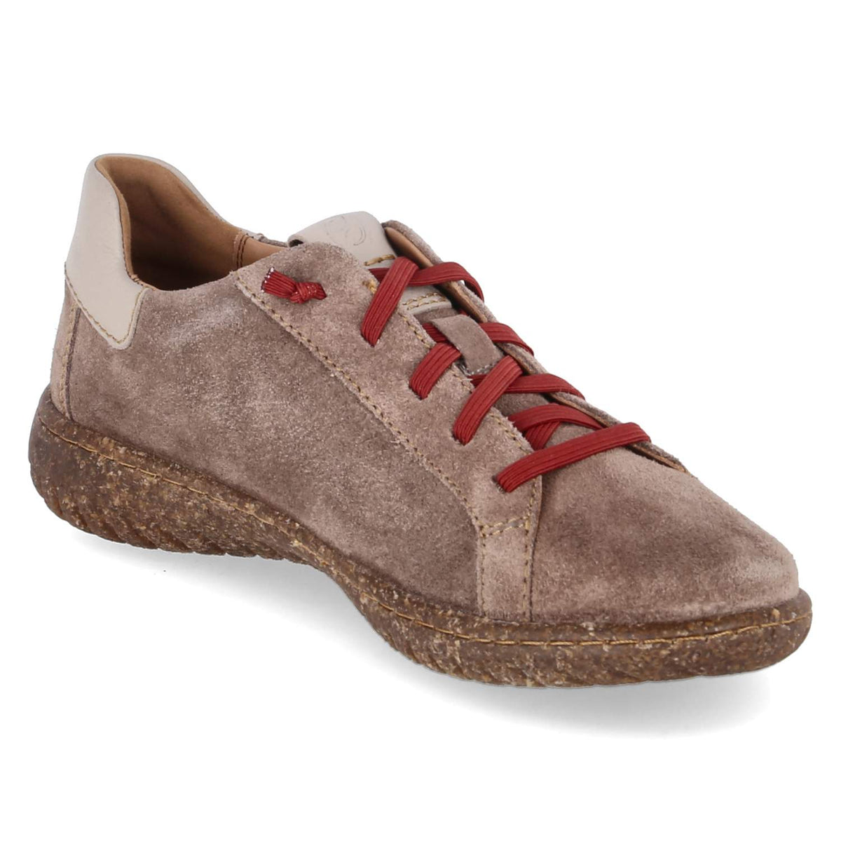 Halbschuhe Taupe
