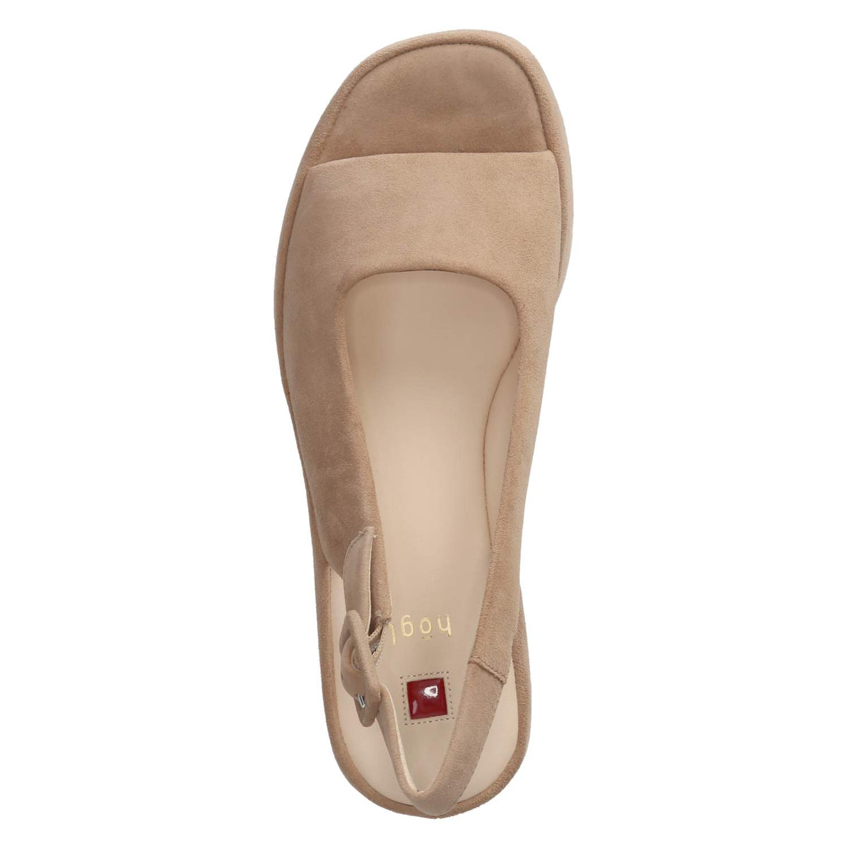 Riemchensandalen Braun