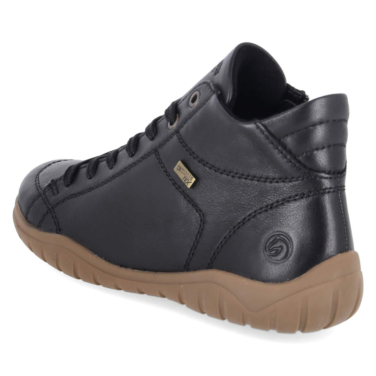 Schnürstiefeletten Schwarz