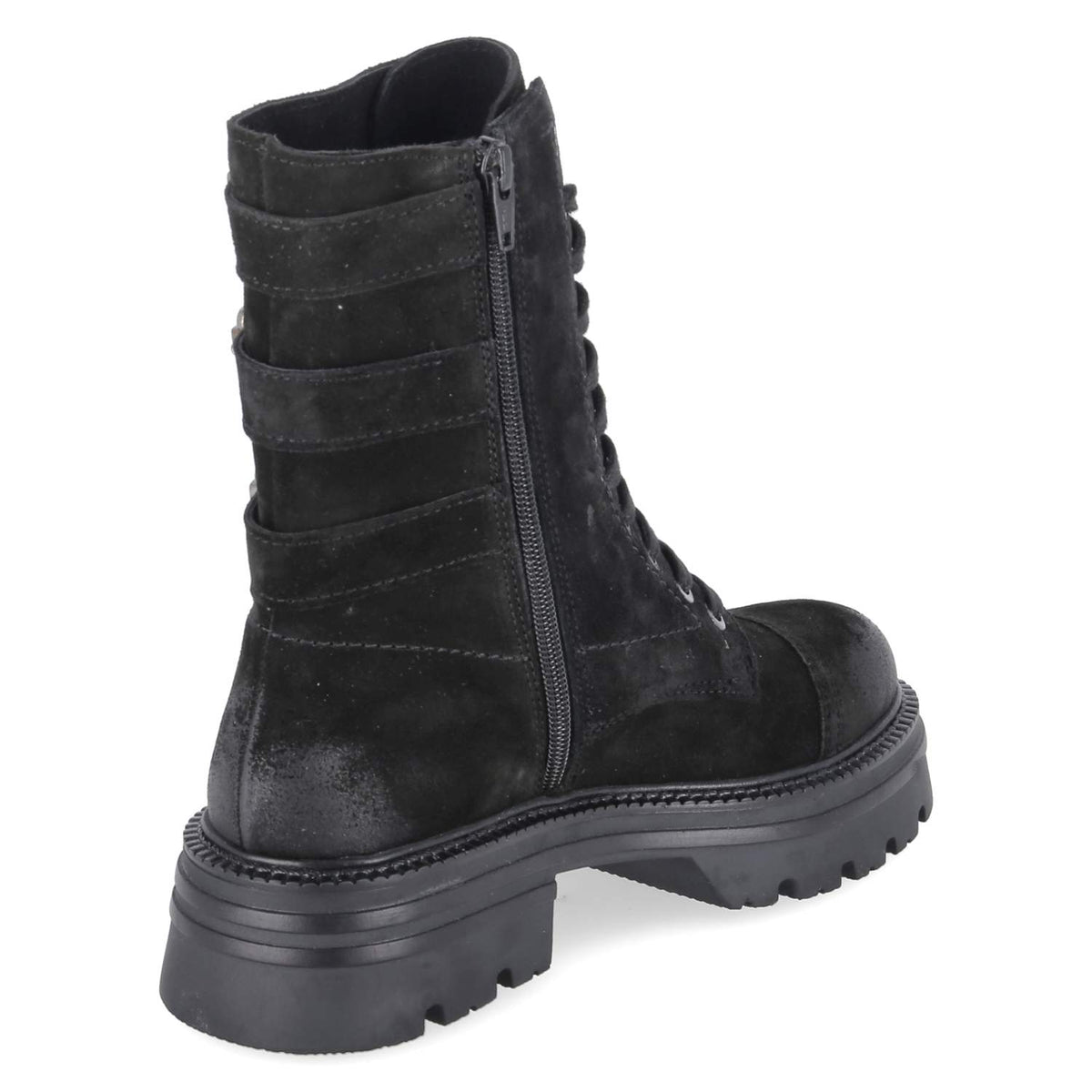 Biker Boots Schwarz