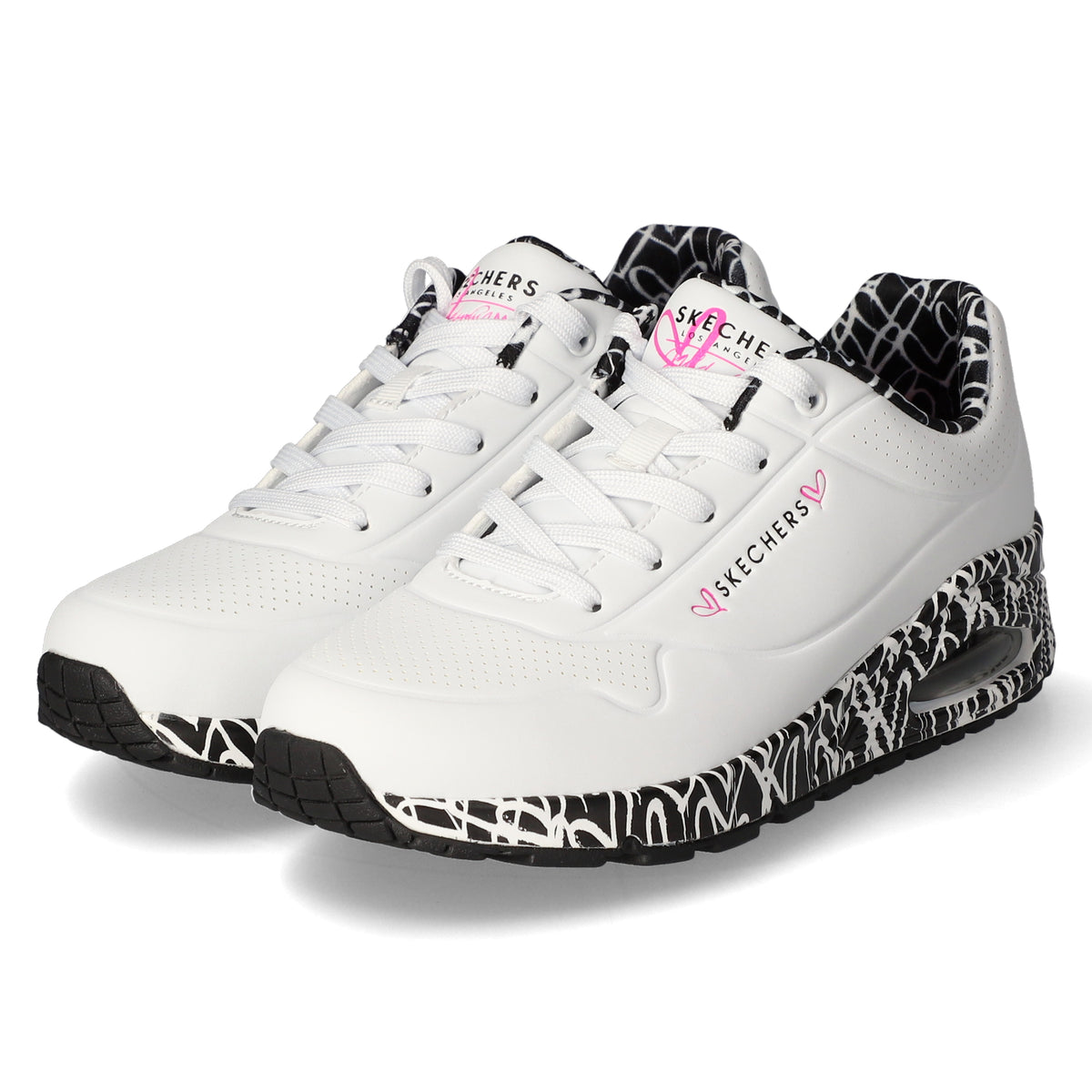Low Sneaker UNO LOVING LOVE Weiß