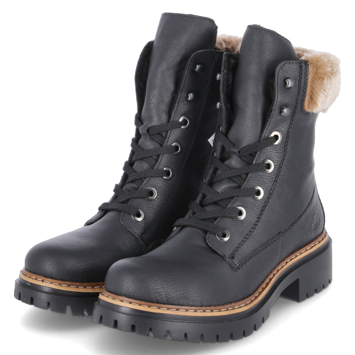 Winterstiefeletten Schwarz