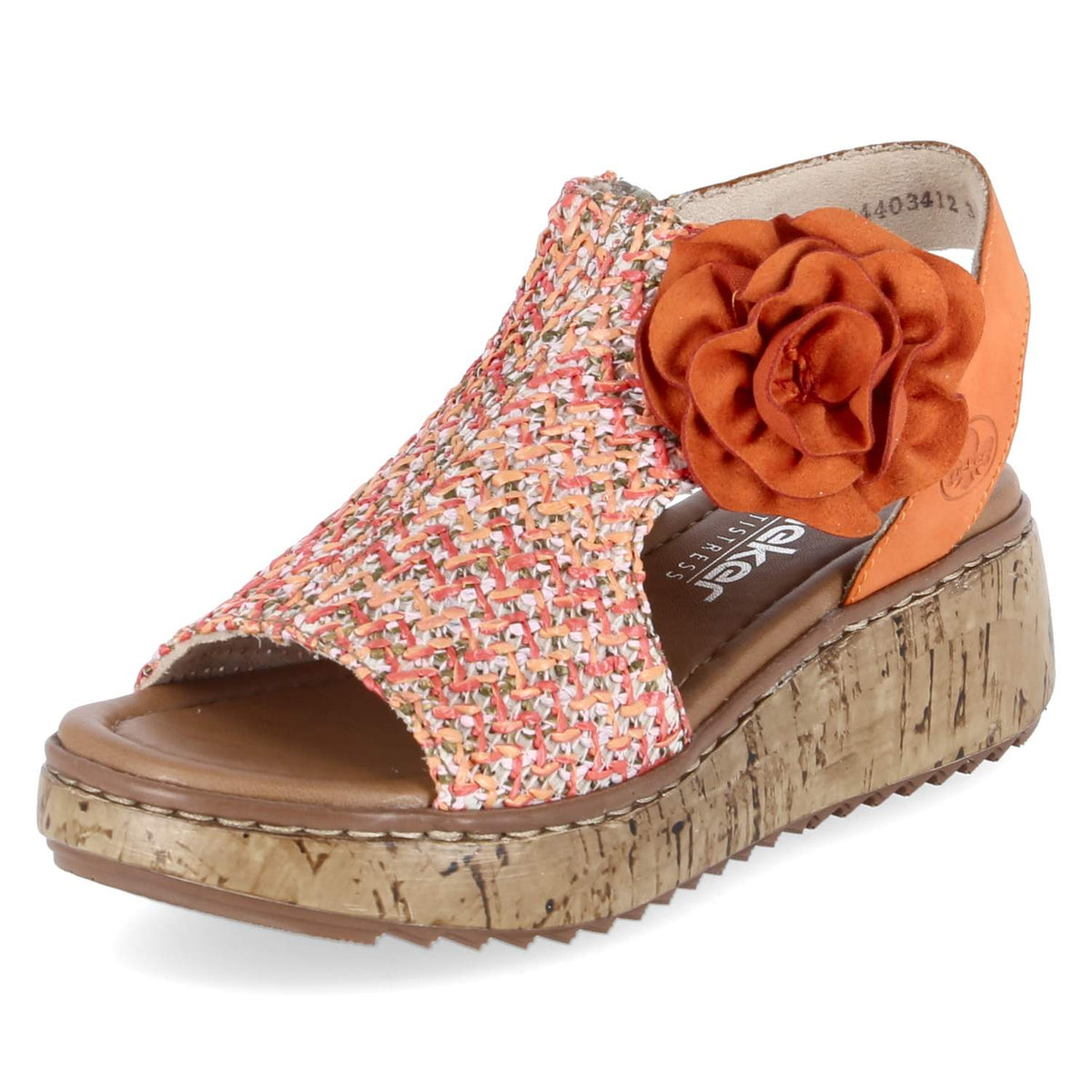Sandalen Orange