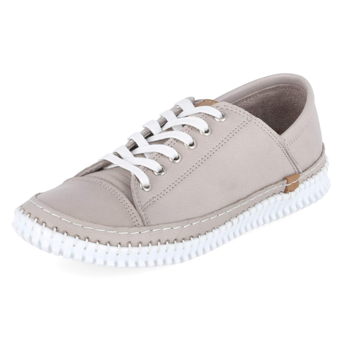 Halbschuhe Grau