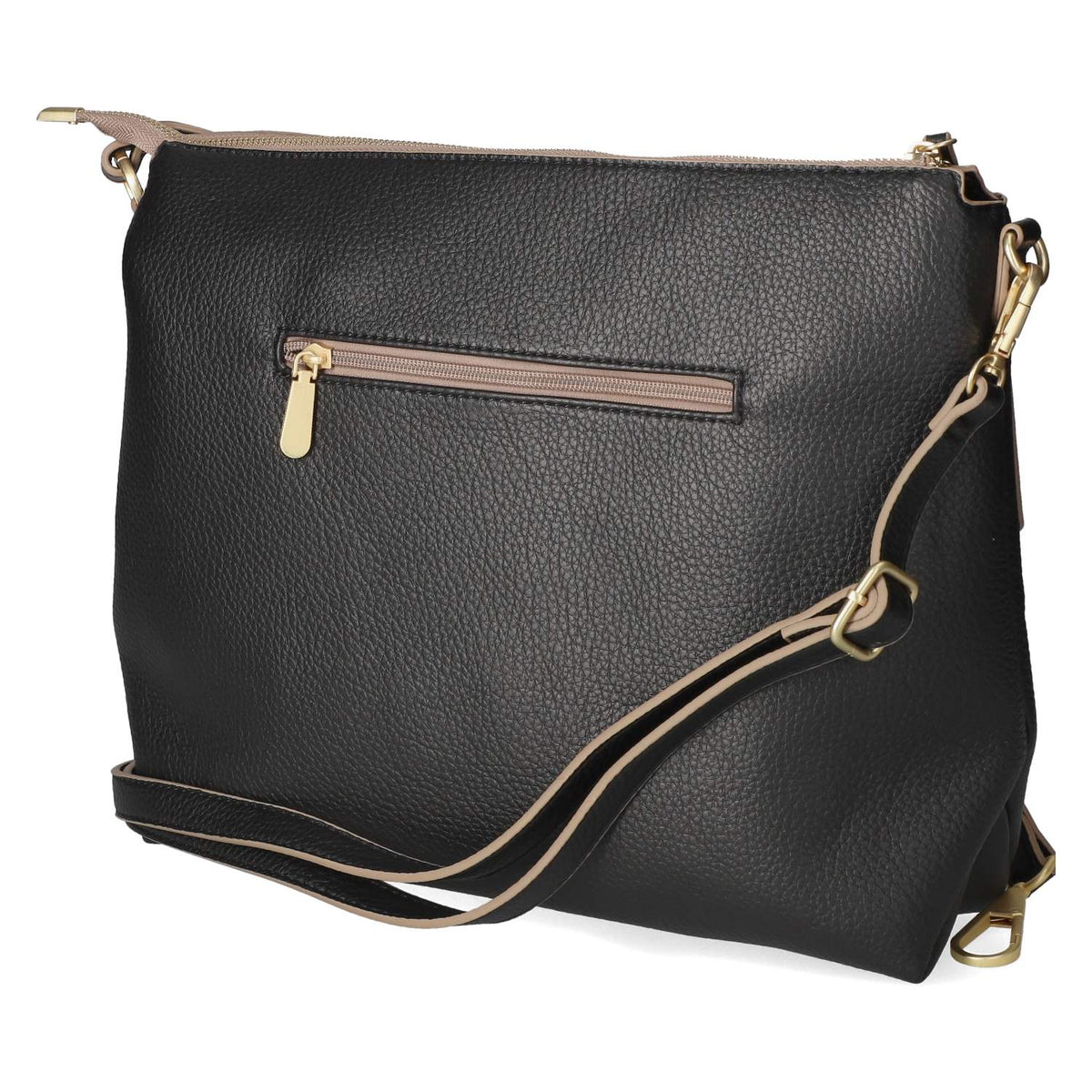 Schultertasche Schwarz