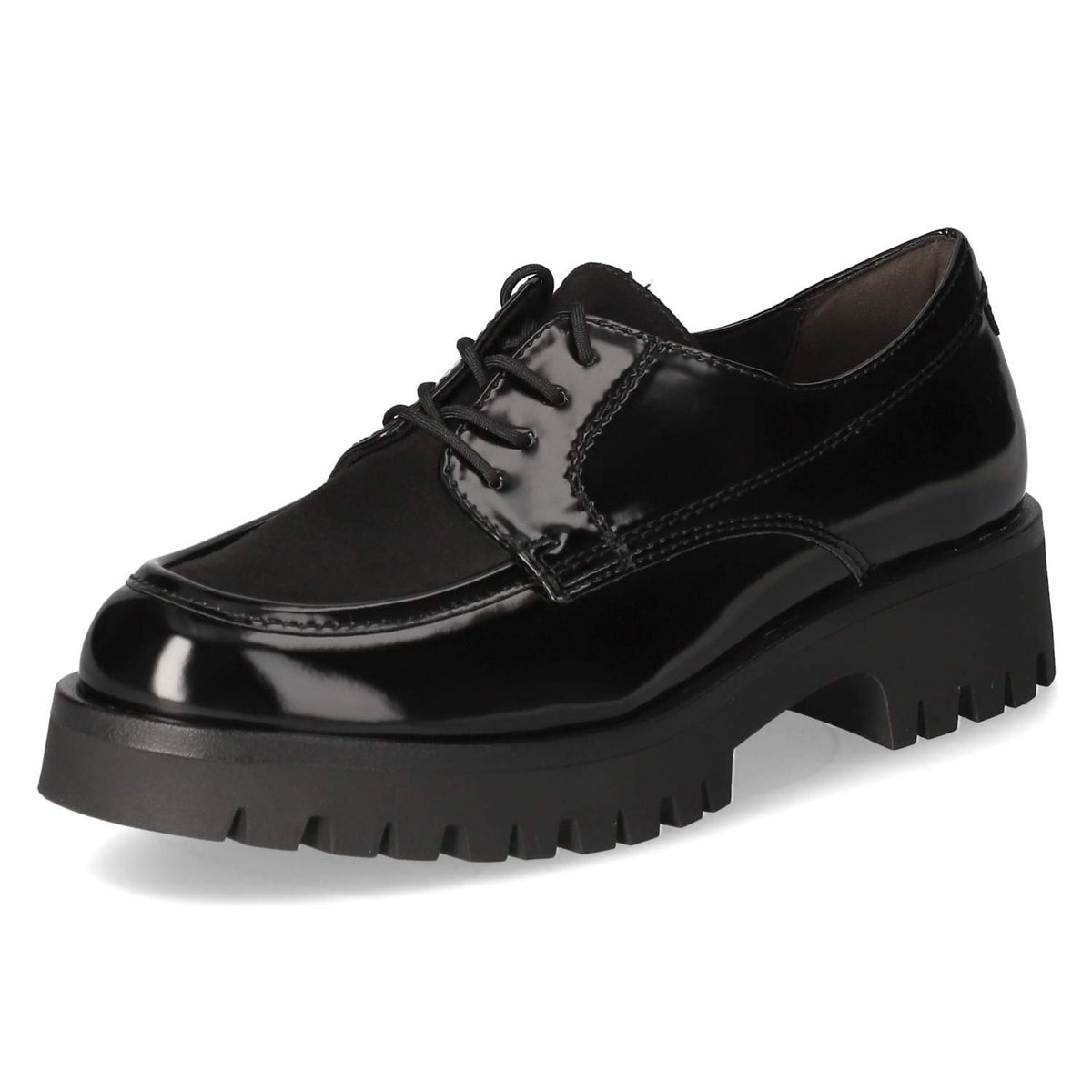 Schnürschuhe Schwarz