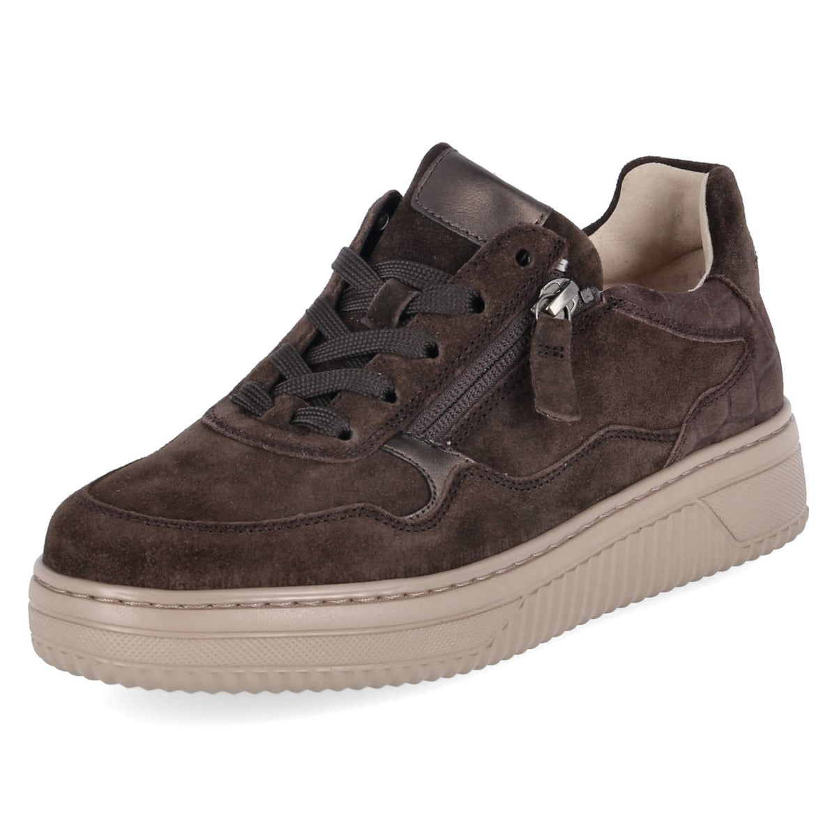 Low Sneaker Braun