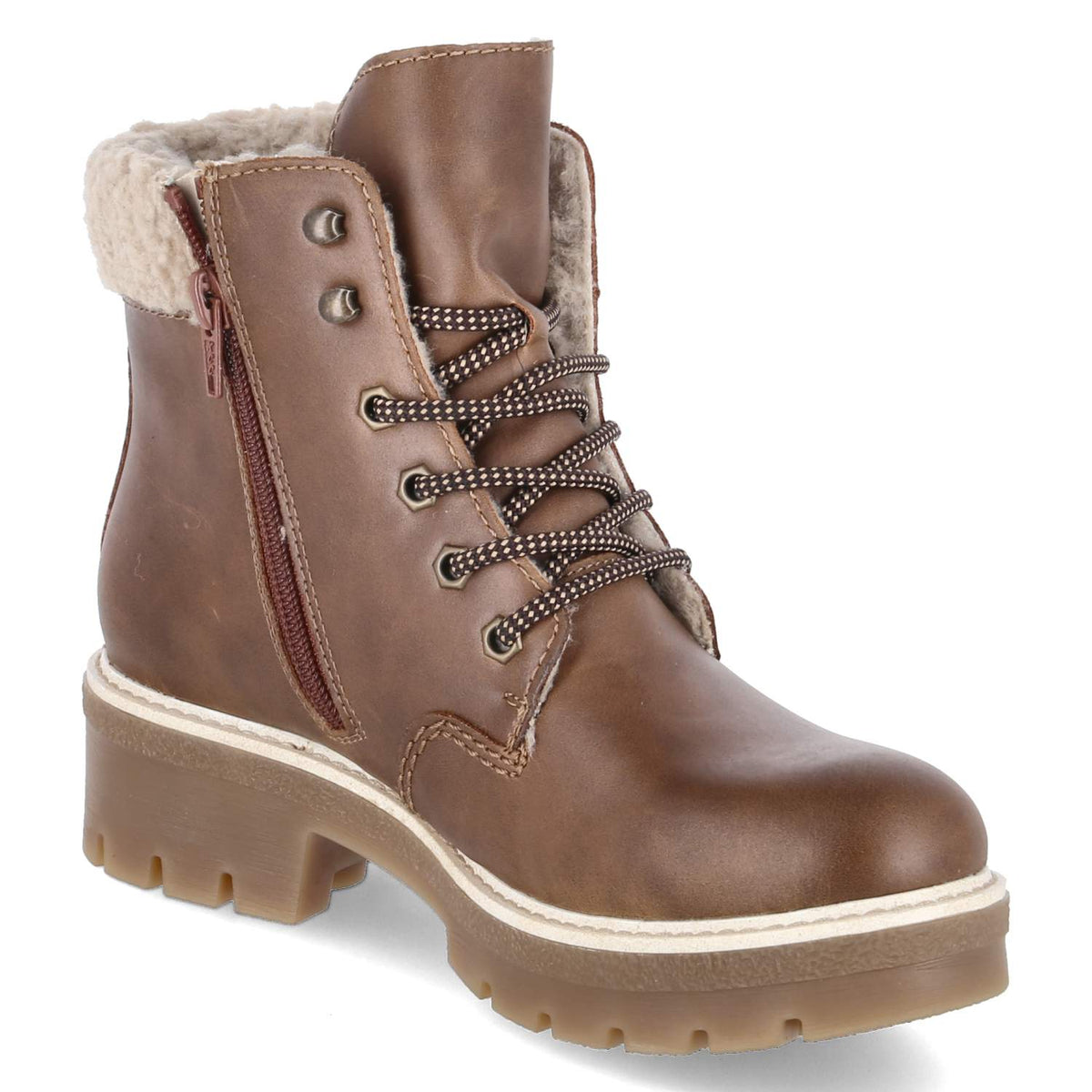 Winterstiefeletten Braun