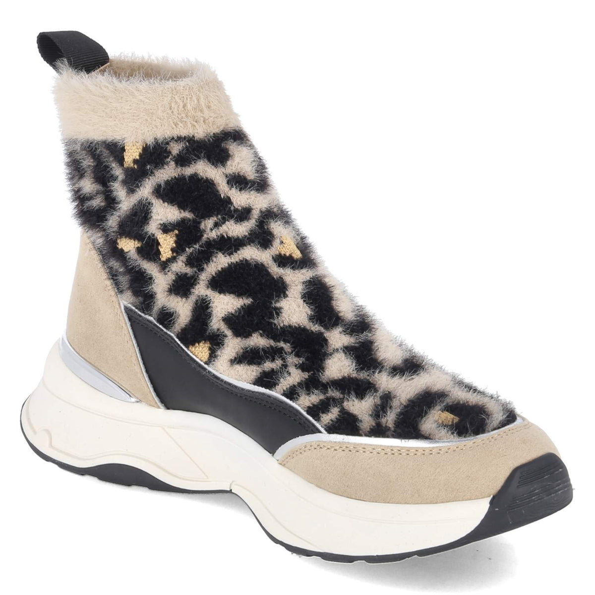 Sock Boots Beige