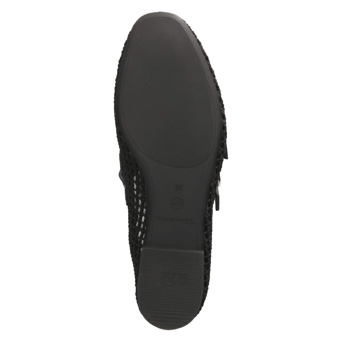 Spangenballerinas Schwarz
