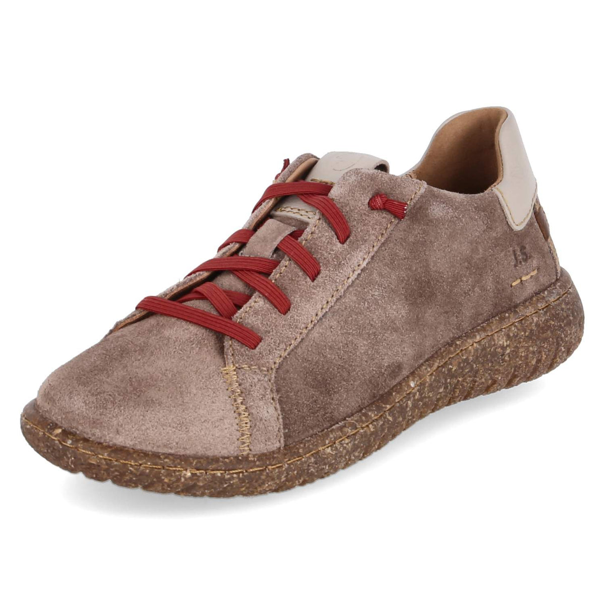 Halbschuhe Taupe