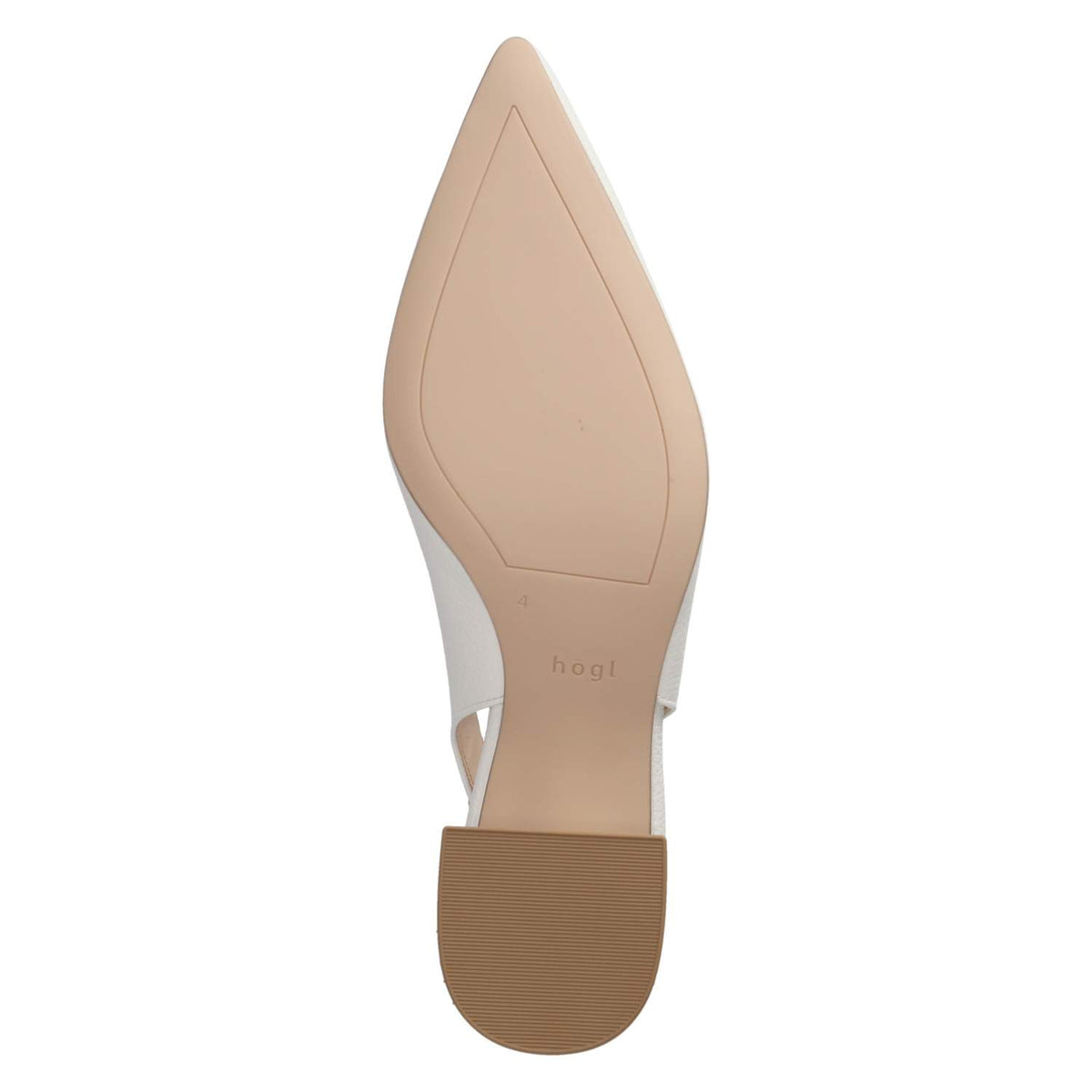 Slingpumps Weiß