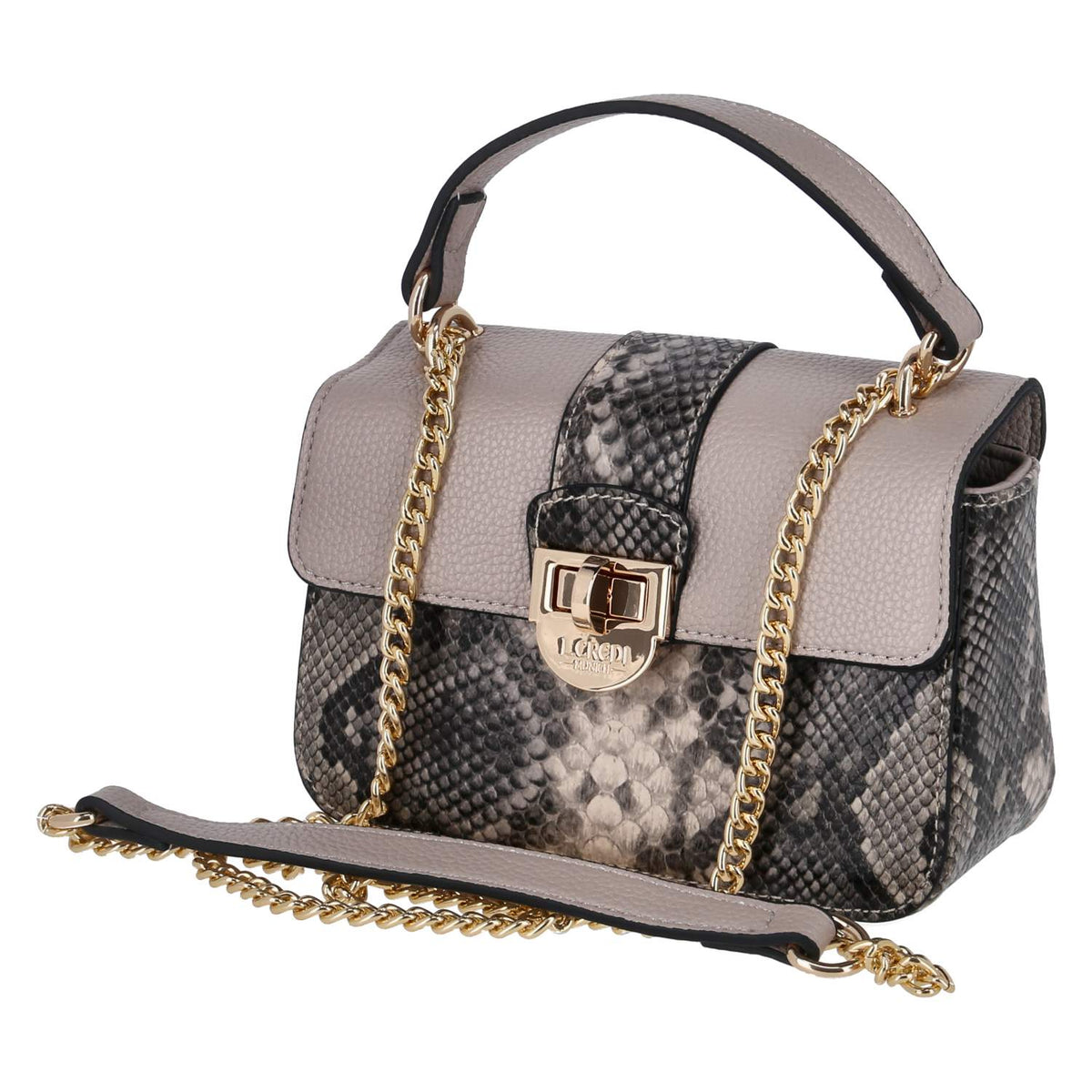 Schultertasche SHARINA Grau