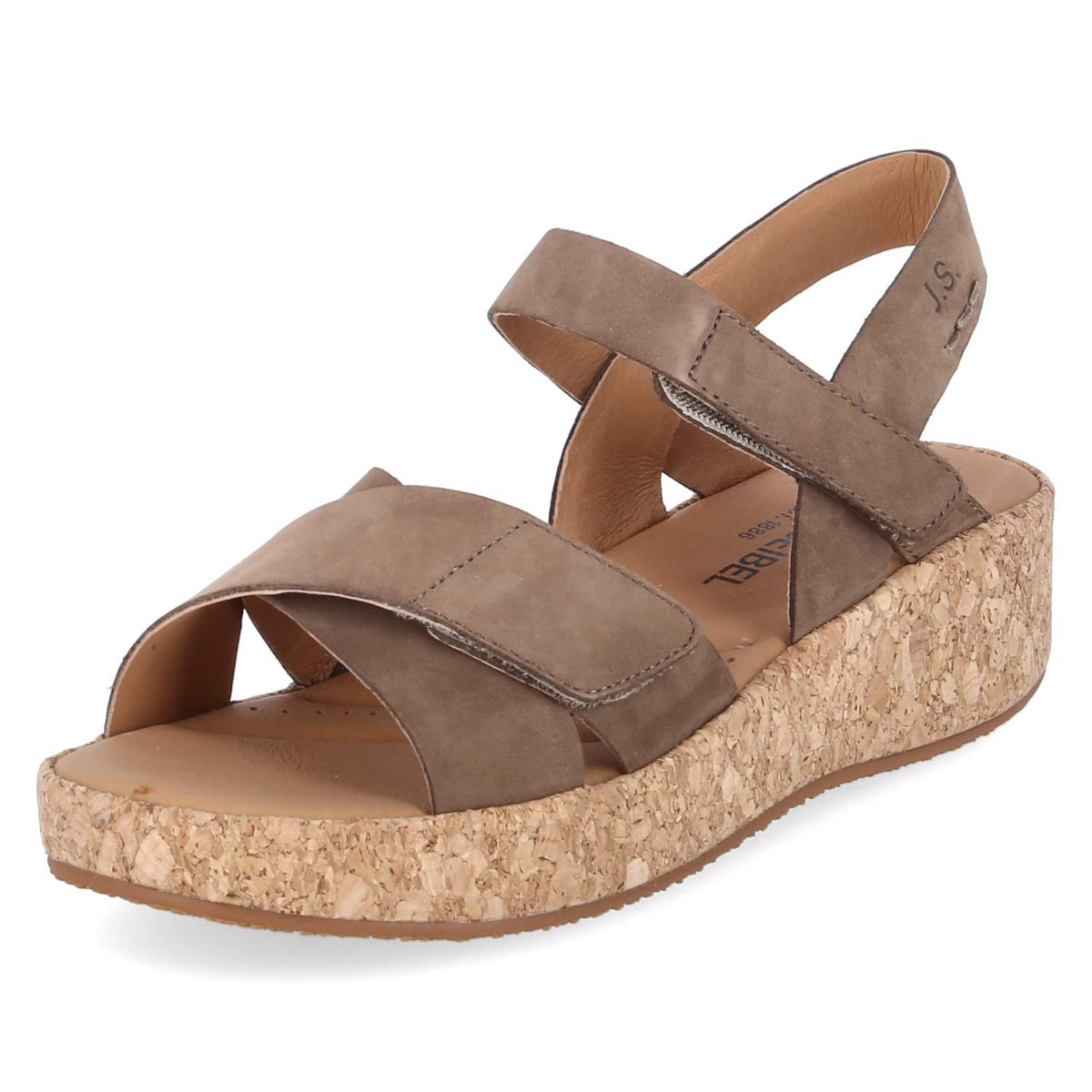 Sandalen Taupe