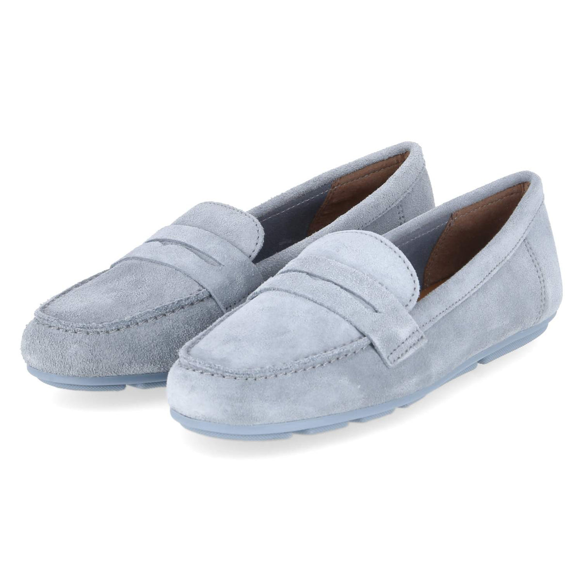 Mokassins Blau