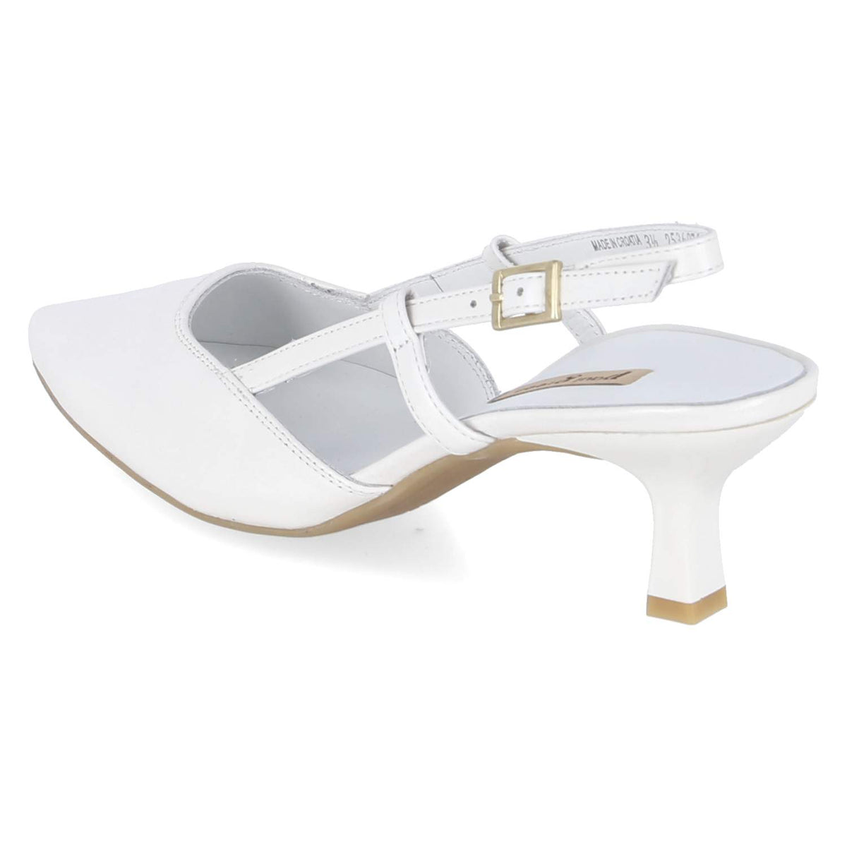 Slingpumps Weiß