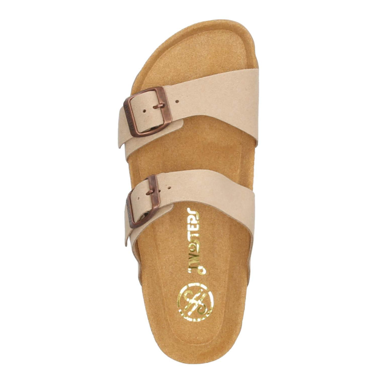 Pantoletten Beige
