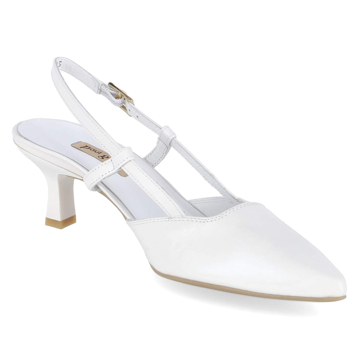 Slingpumps Weiß