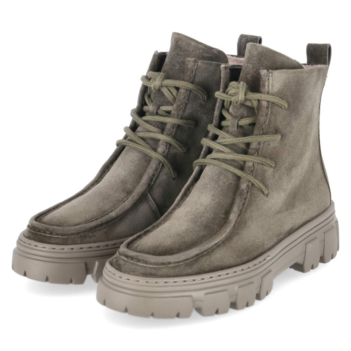 Schnürboots Grün