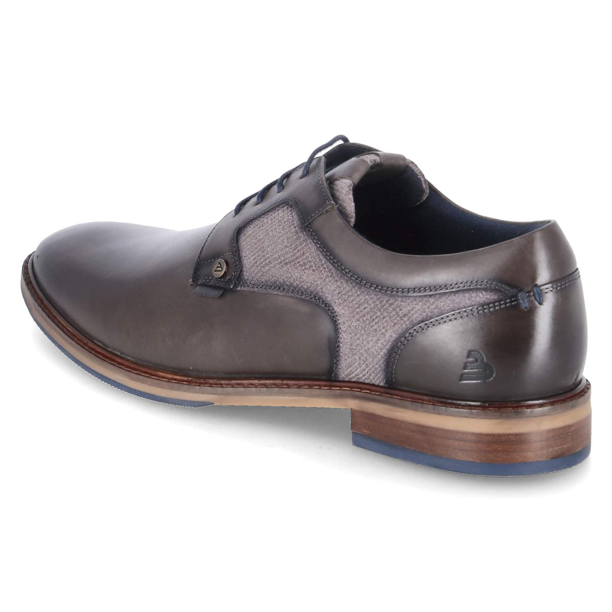 Halbschuhe Grau