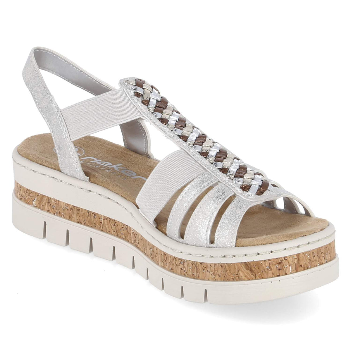 Sandalen Silber