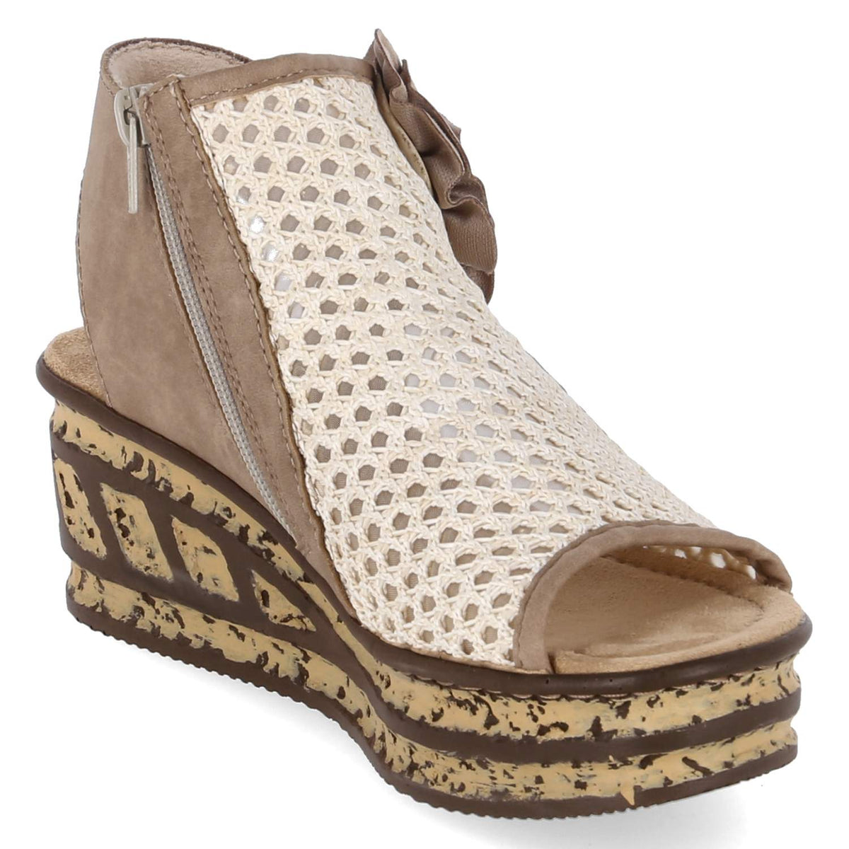 Keilsandaletten Beige