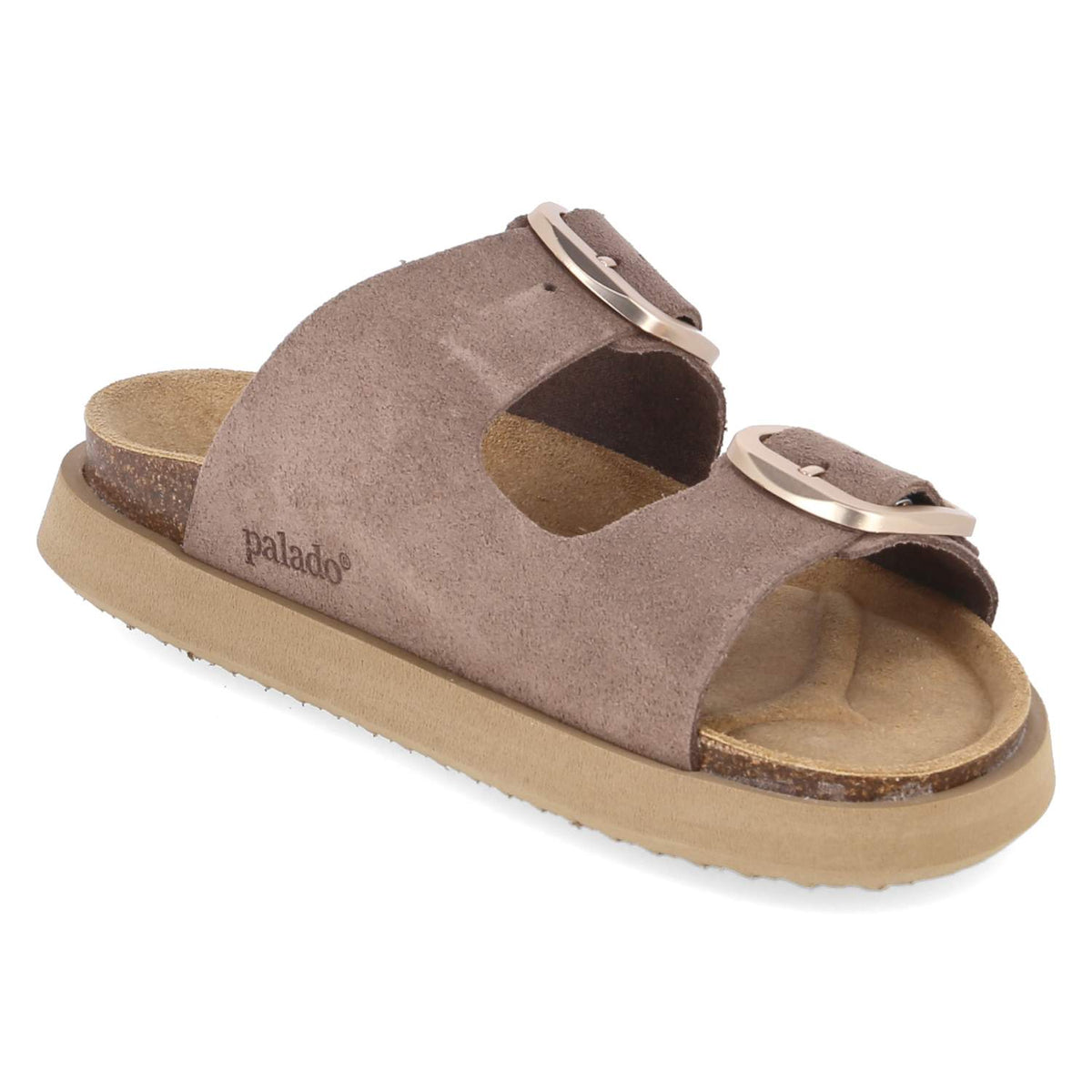 Pantoletten KORMOS Taupe