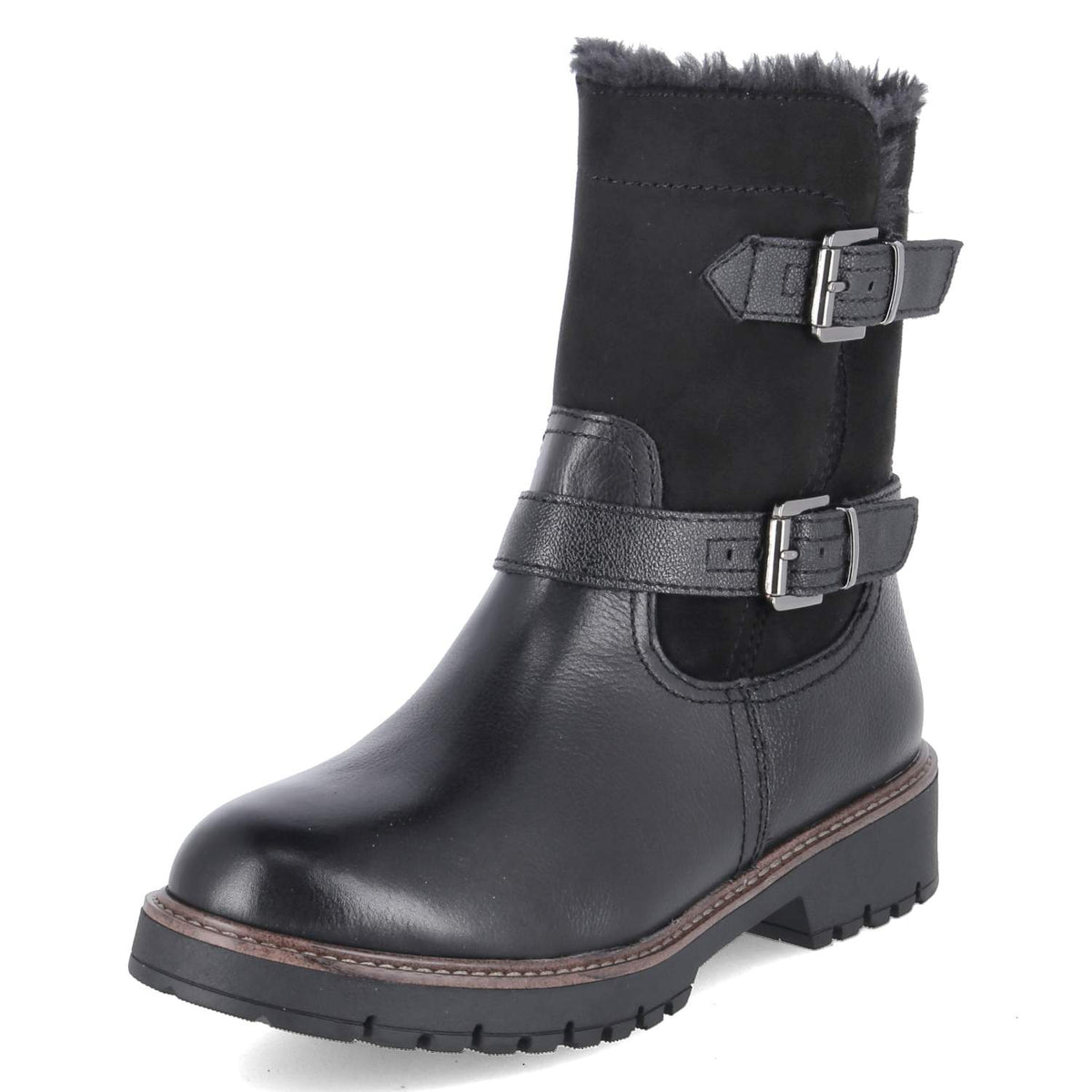 Winterstiefeletten Schwarz