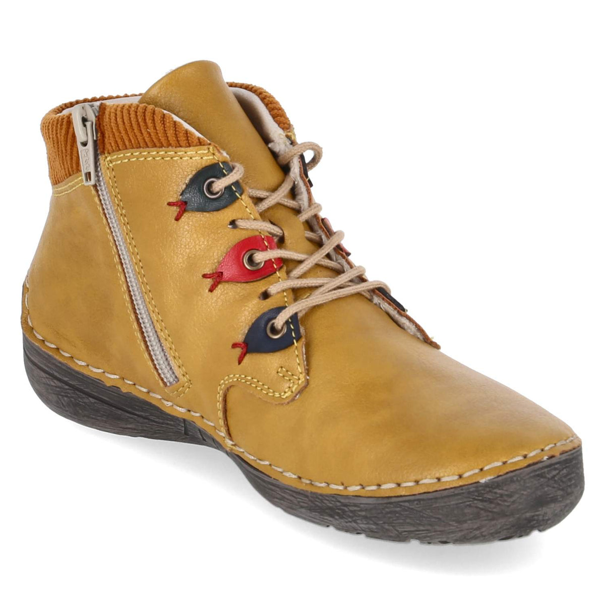 Schnürboots Gelb