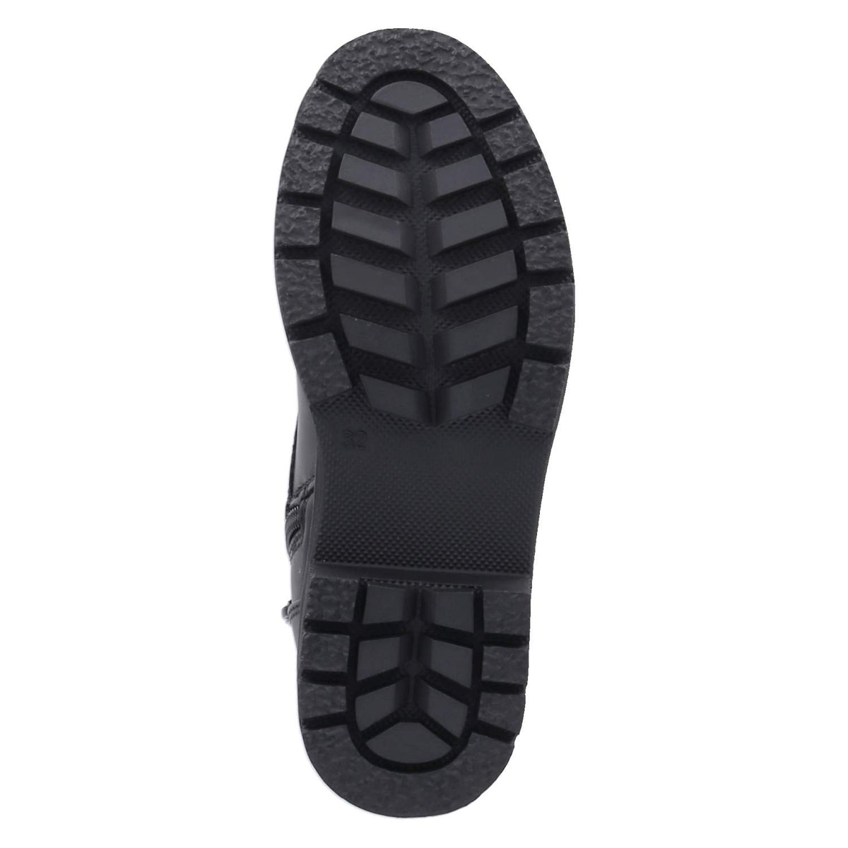 Schnürboots Schwarz