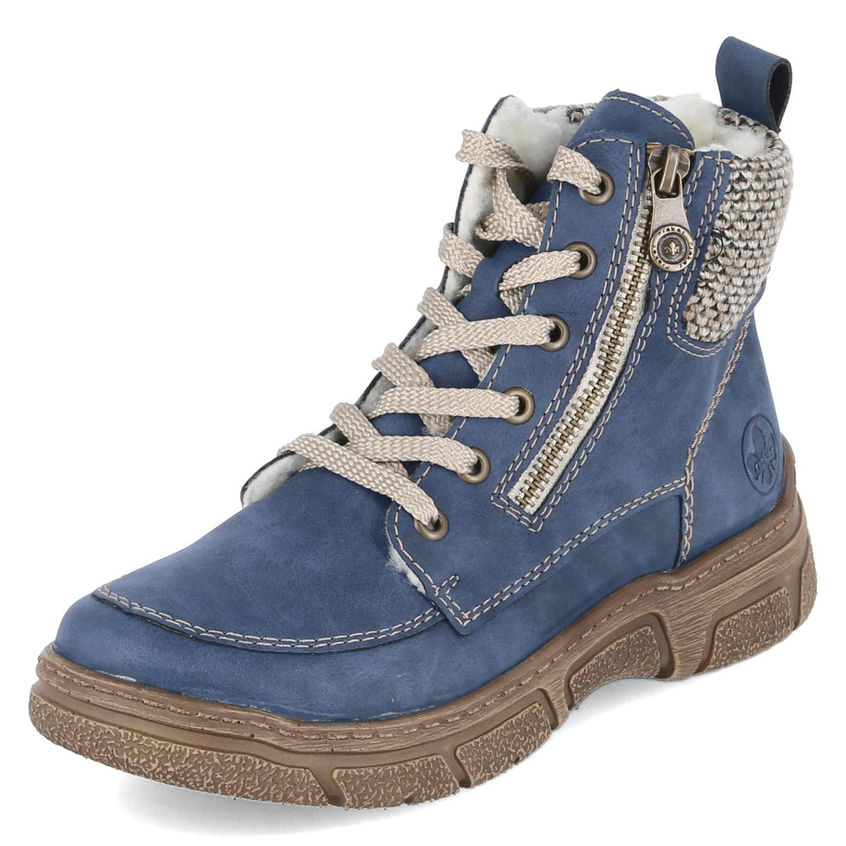 Schnürboots Blau