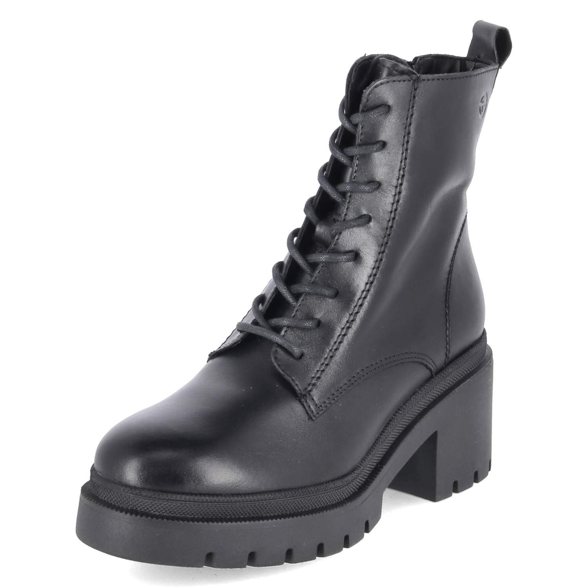 Schnürboots Schwarz