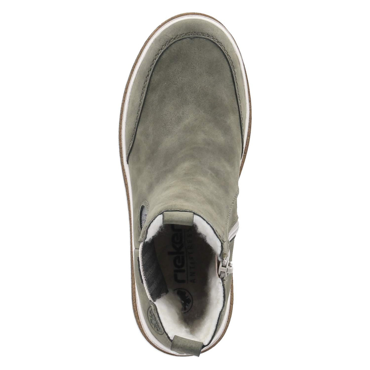 Winter Chelsea Boots Grün