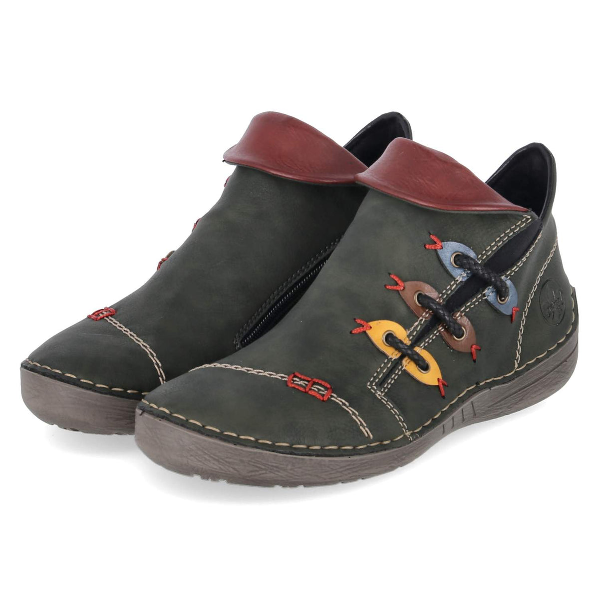 Stiefeletten Grün