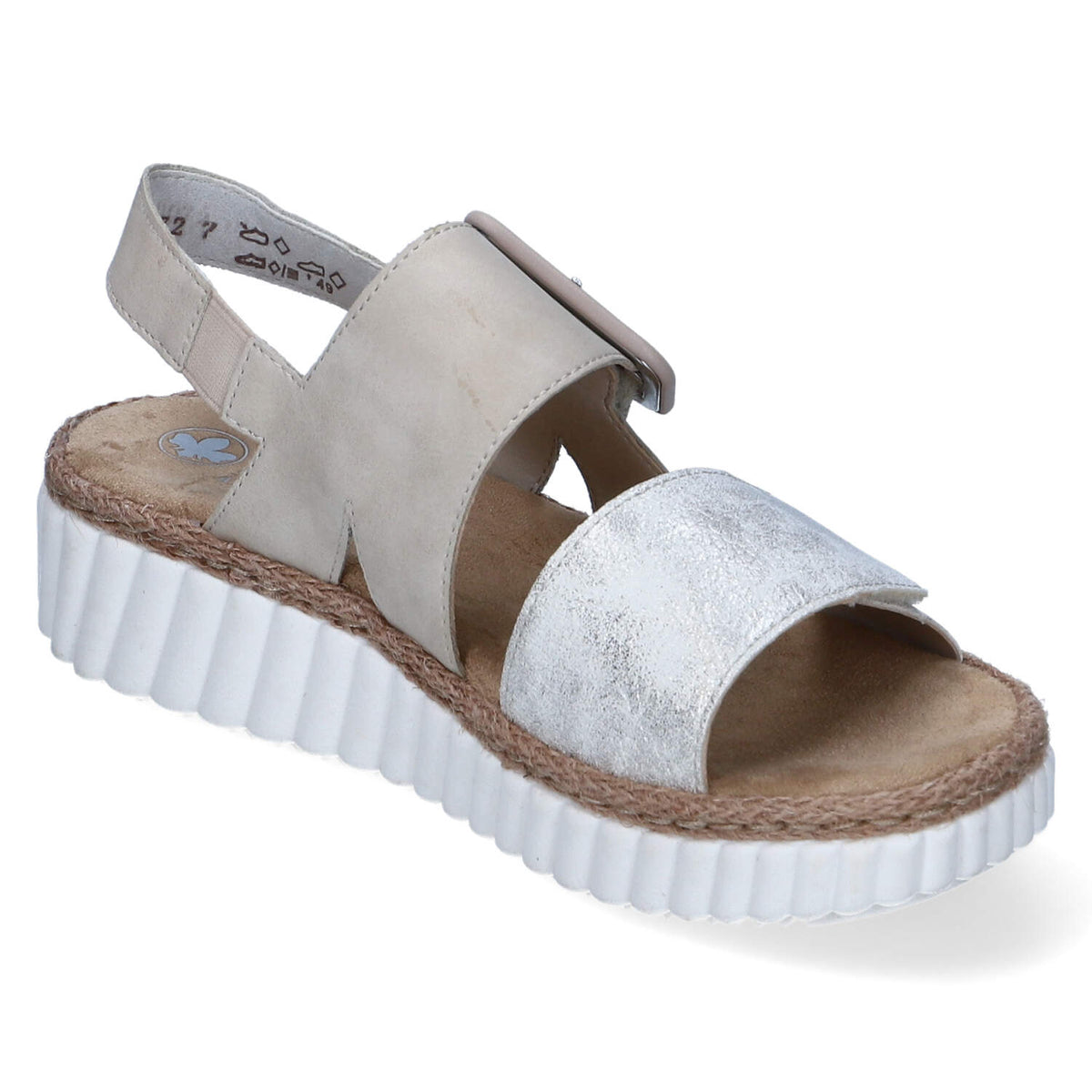 Sandalen Beige