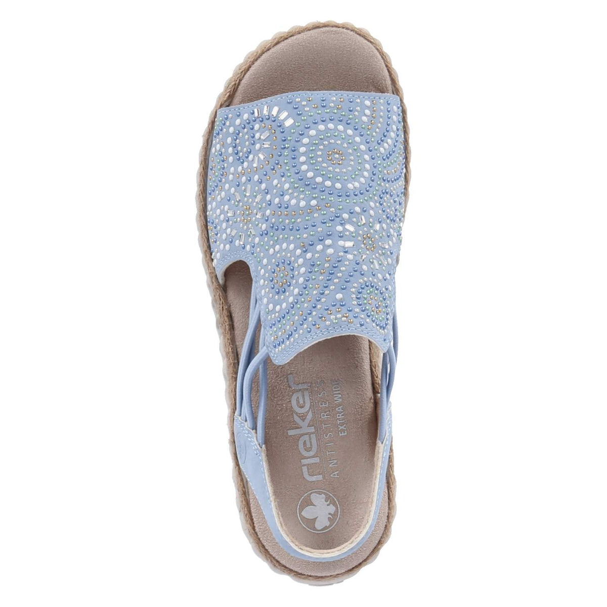 Sandalen Blau