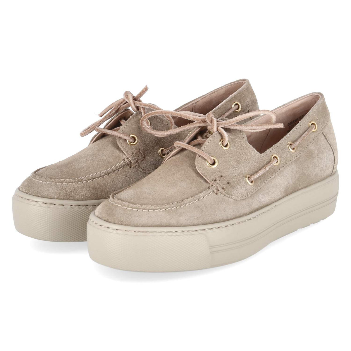 Bootsschuhe Beige