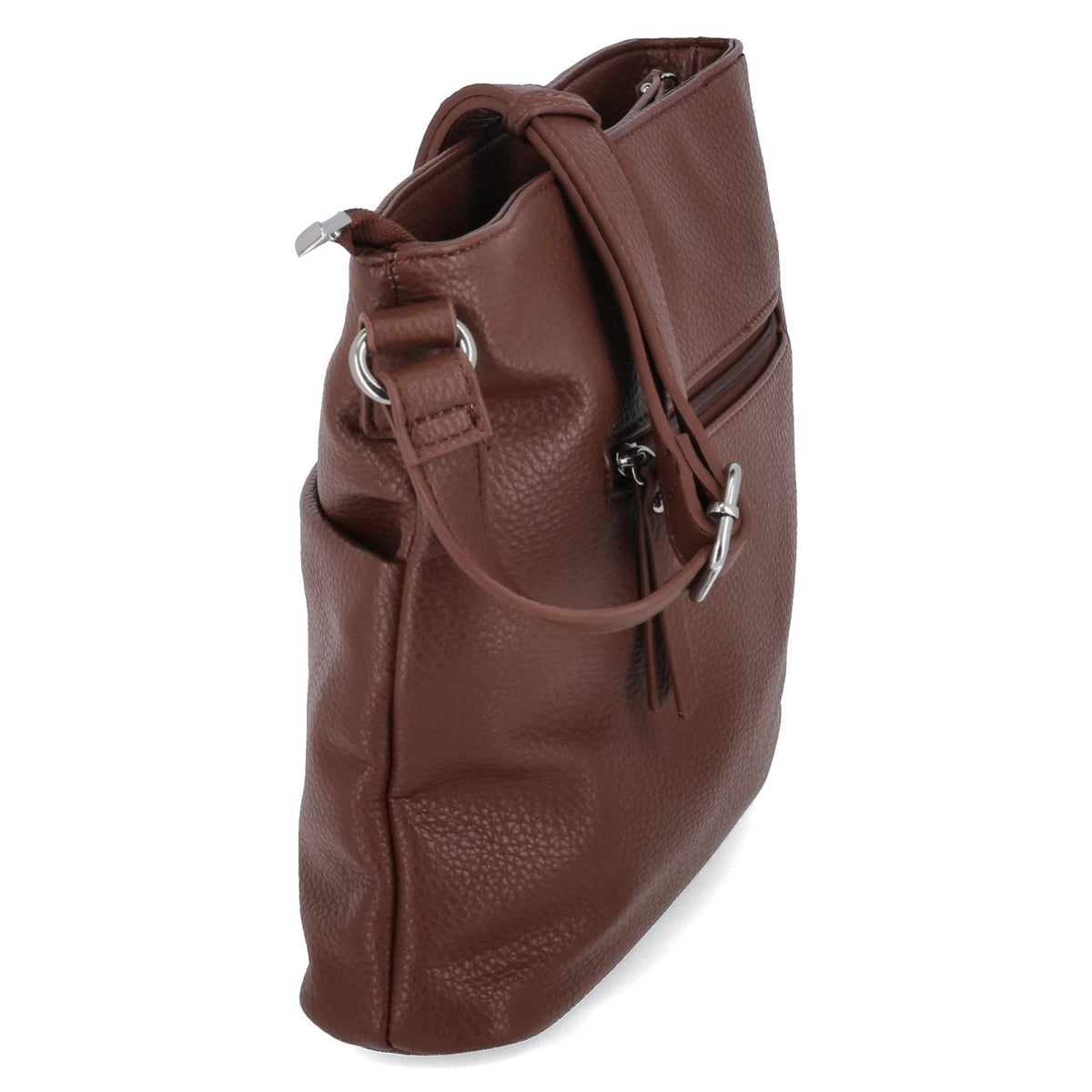 Schultertasche Braun