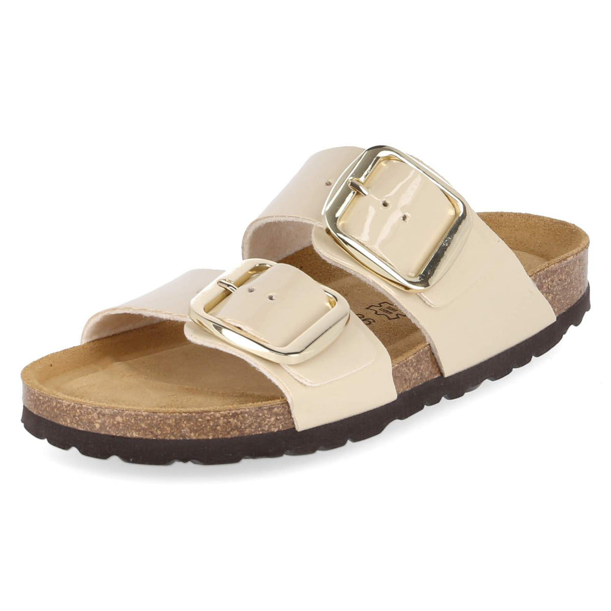 Pantoletten Beige