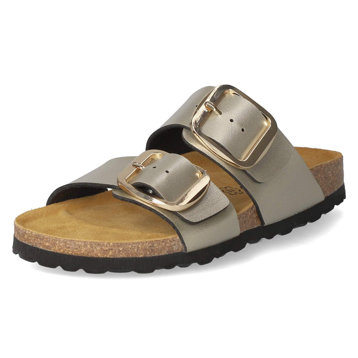 Pantoletten Gold