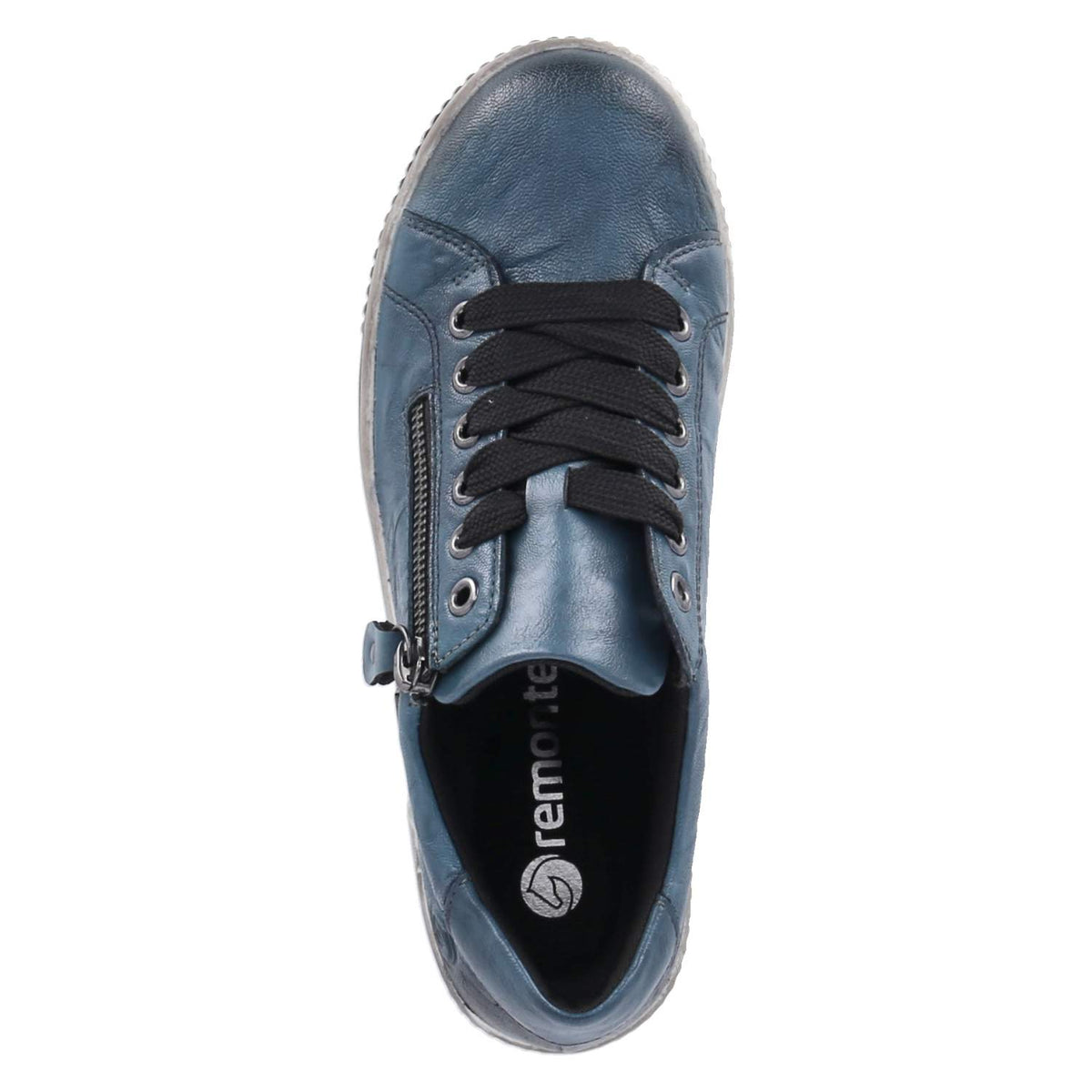 Halbschuhe Blau