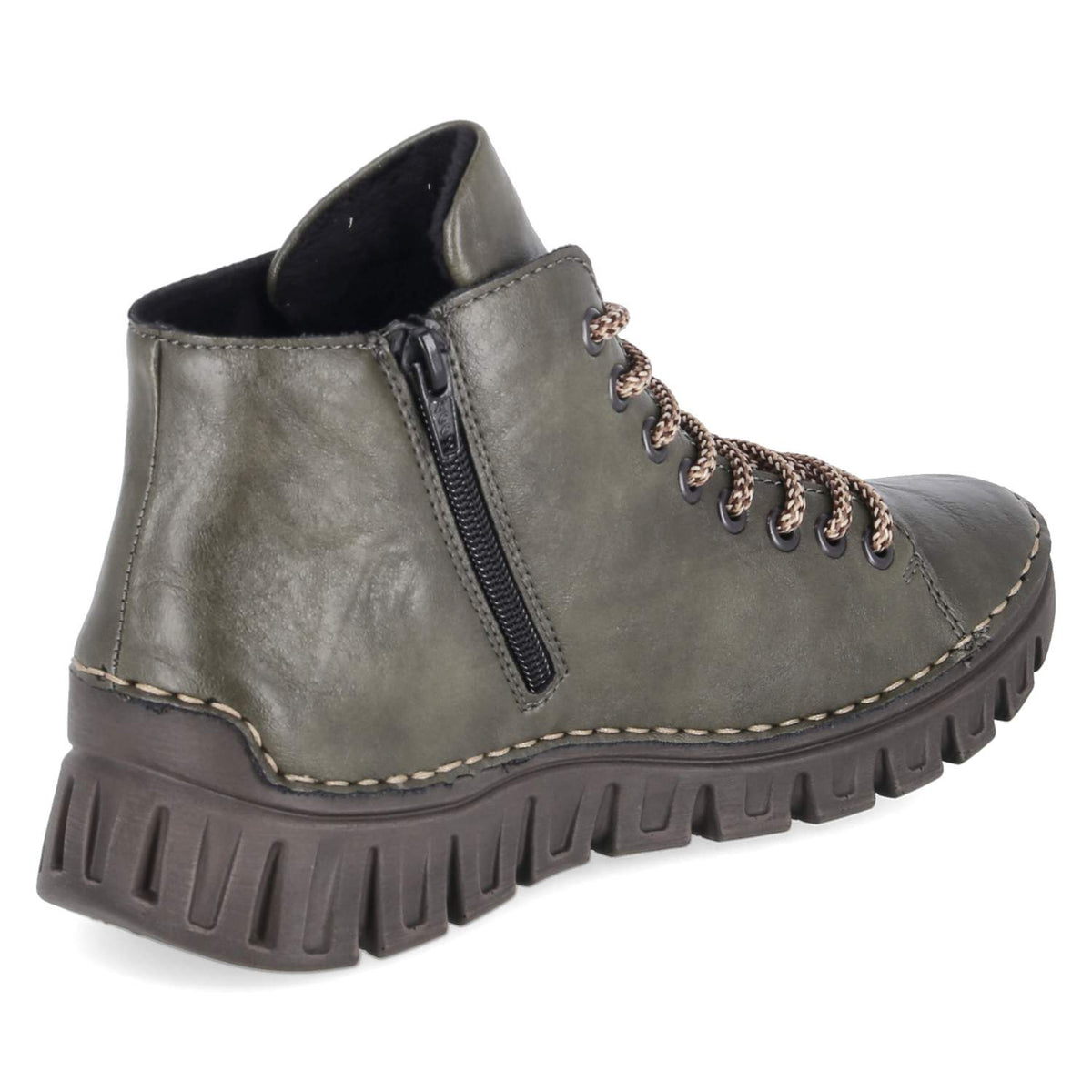 Schnürstiefel Grün