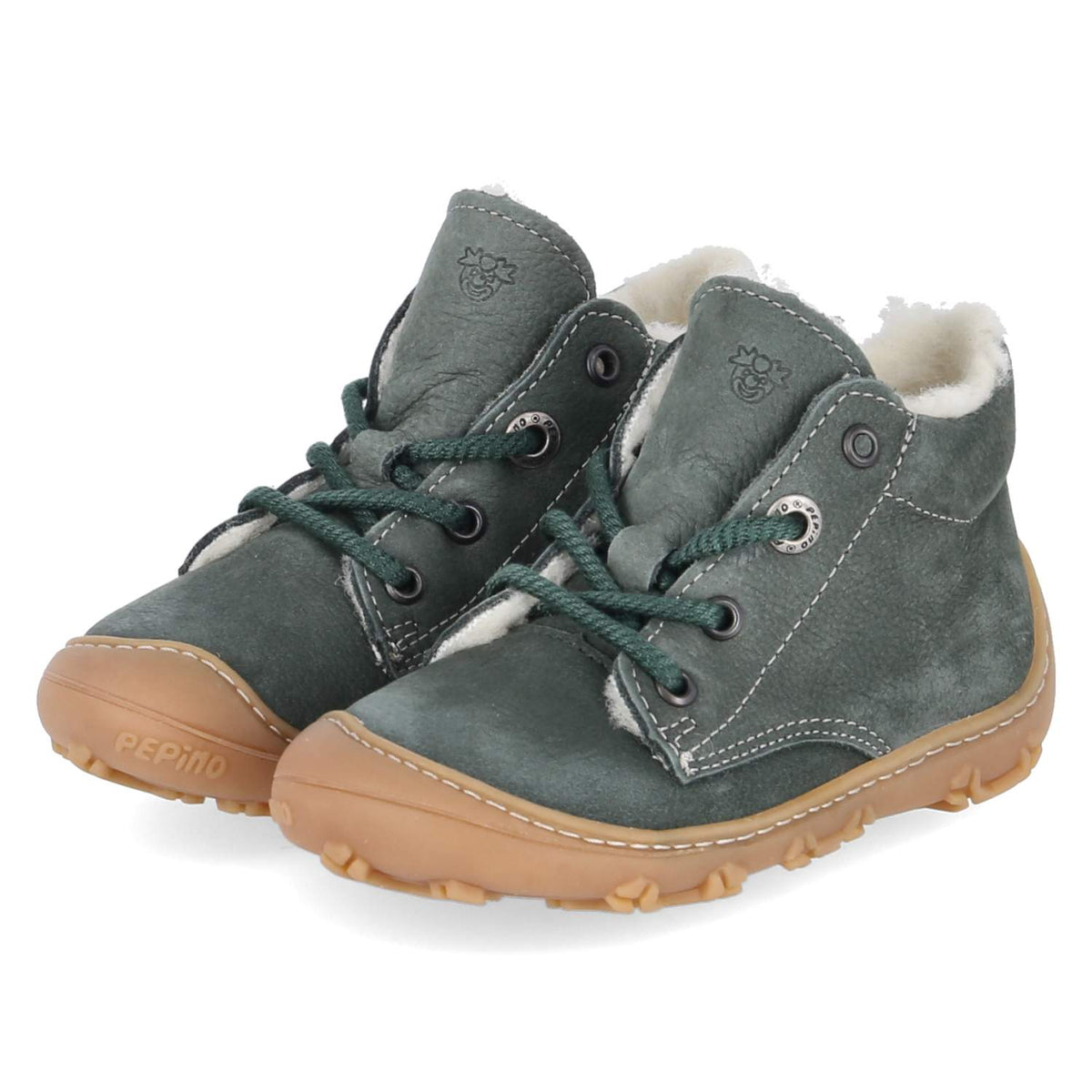 Winterstiefeletten COLIN BAREFOOT Grün