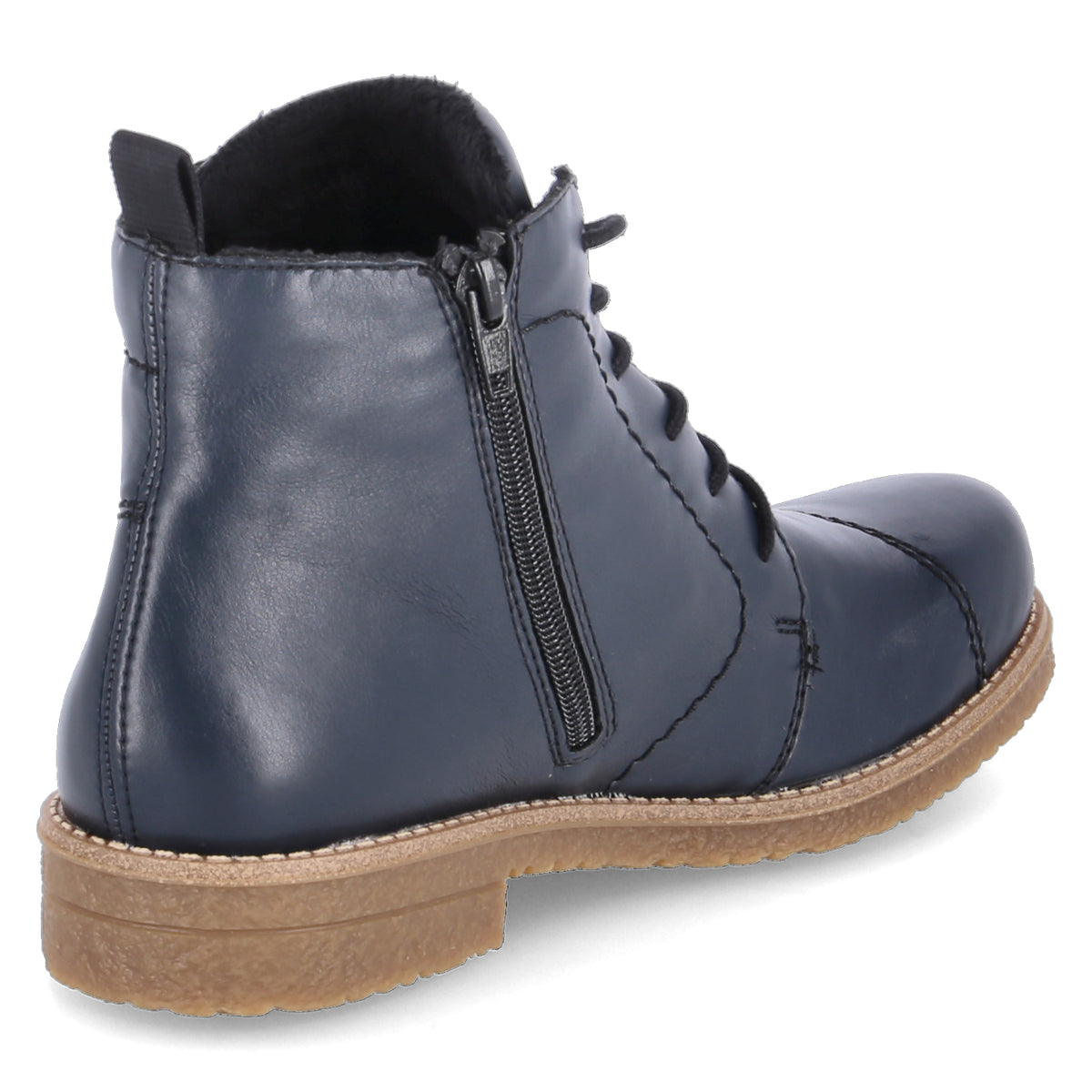 Schnürstiefeletten Blau