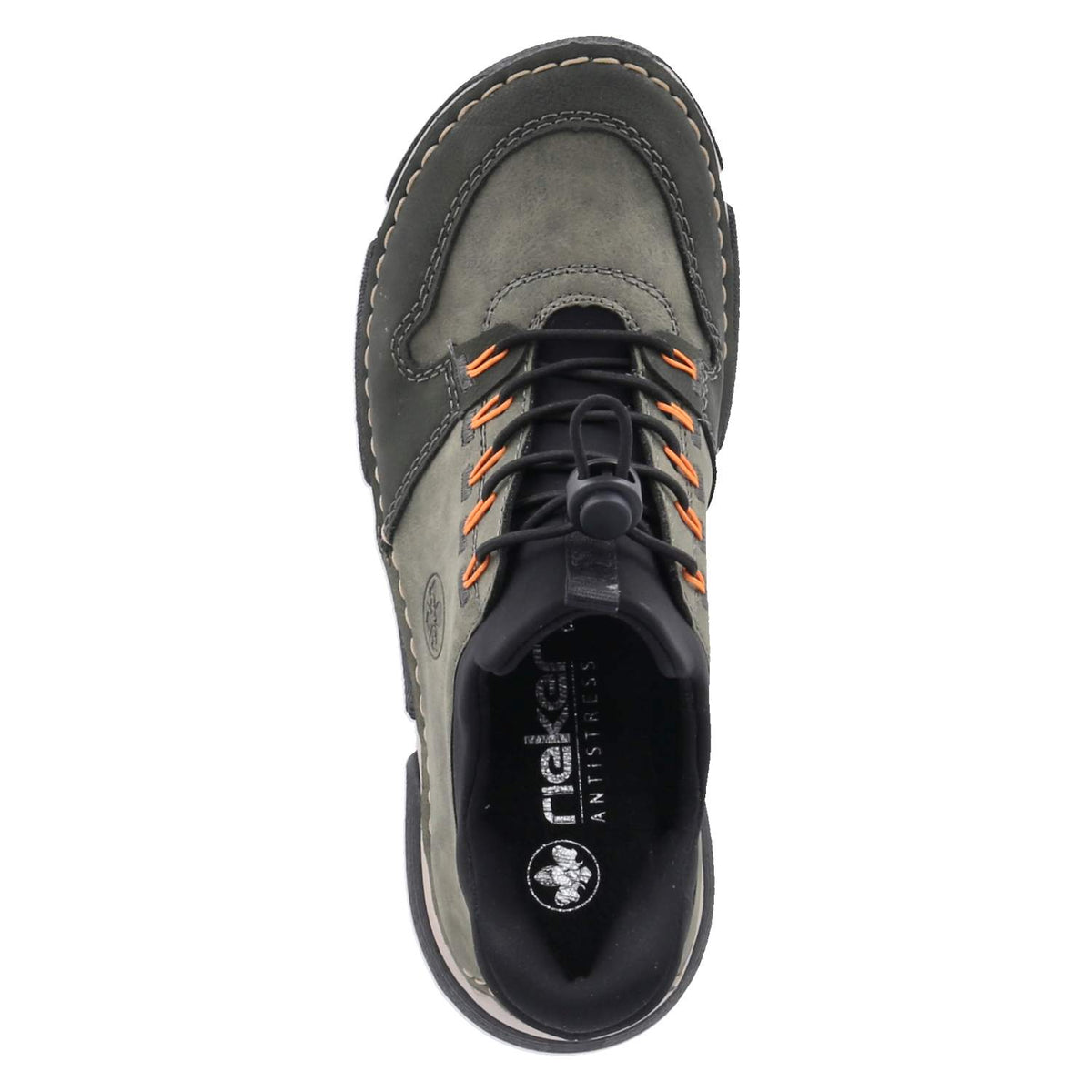 Halbschuhe Grün