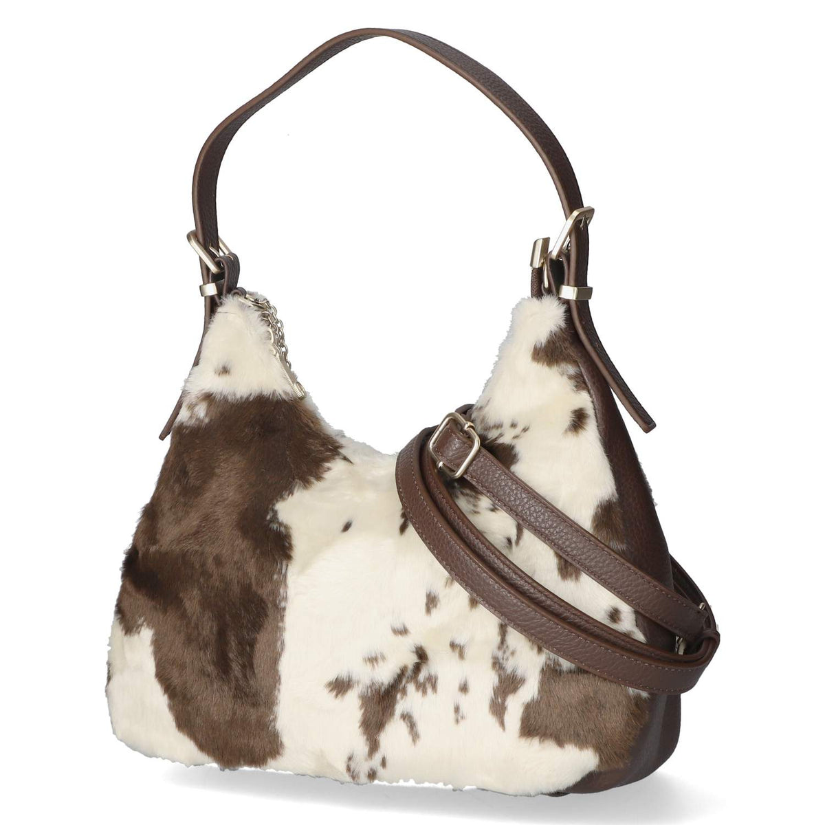 Schultertasche Braun