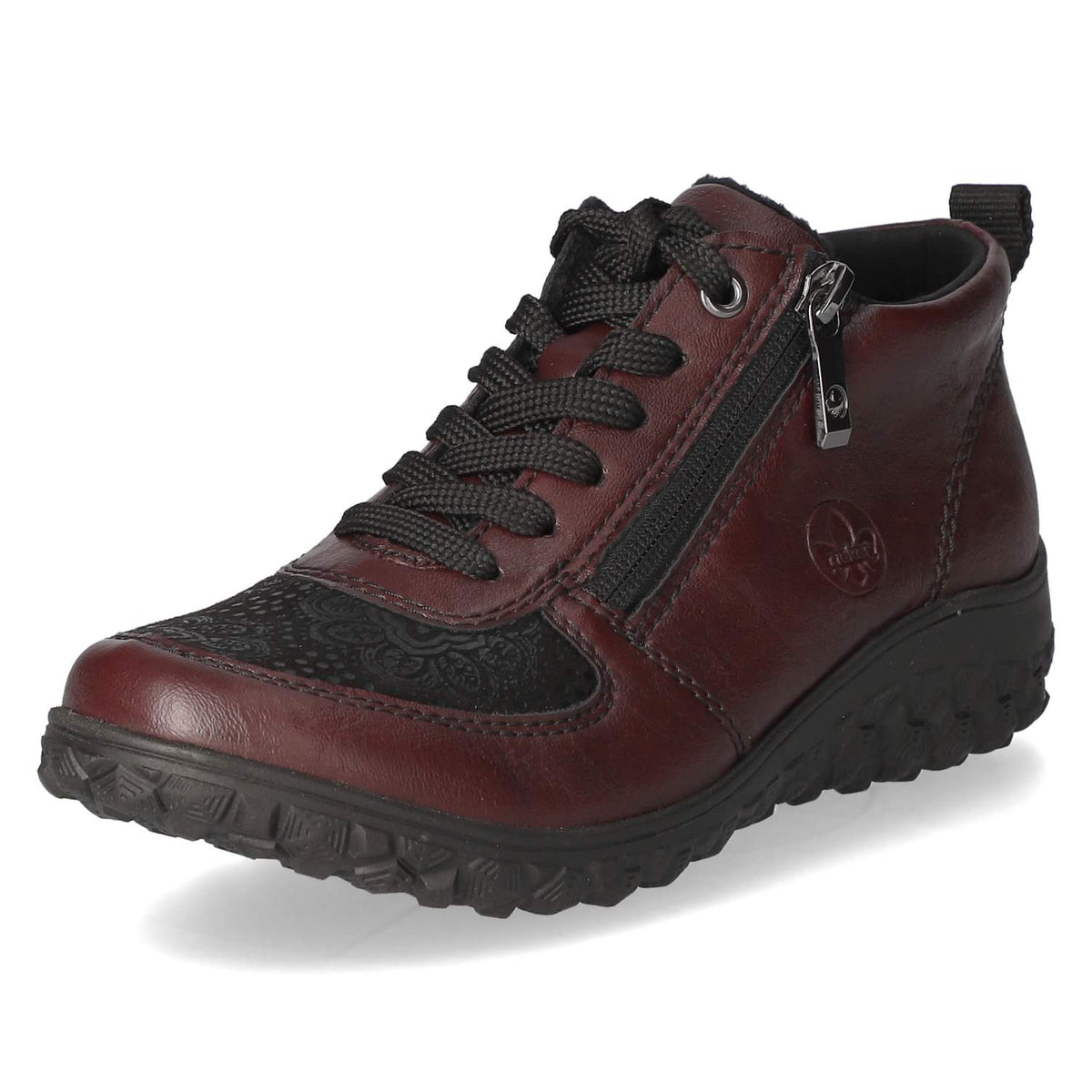 Schnürschuhe Rot